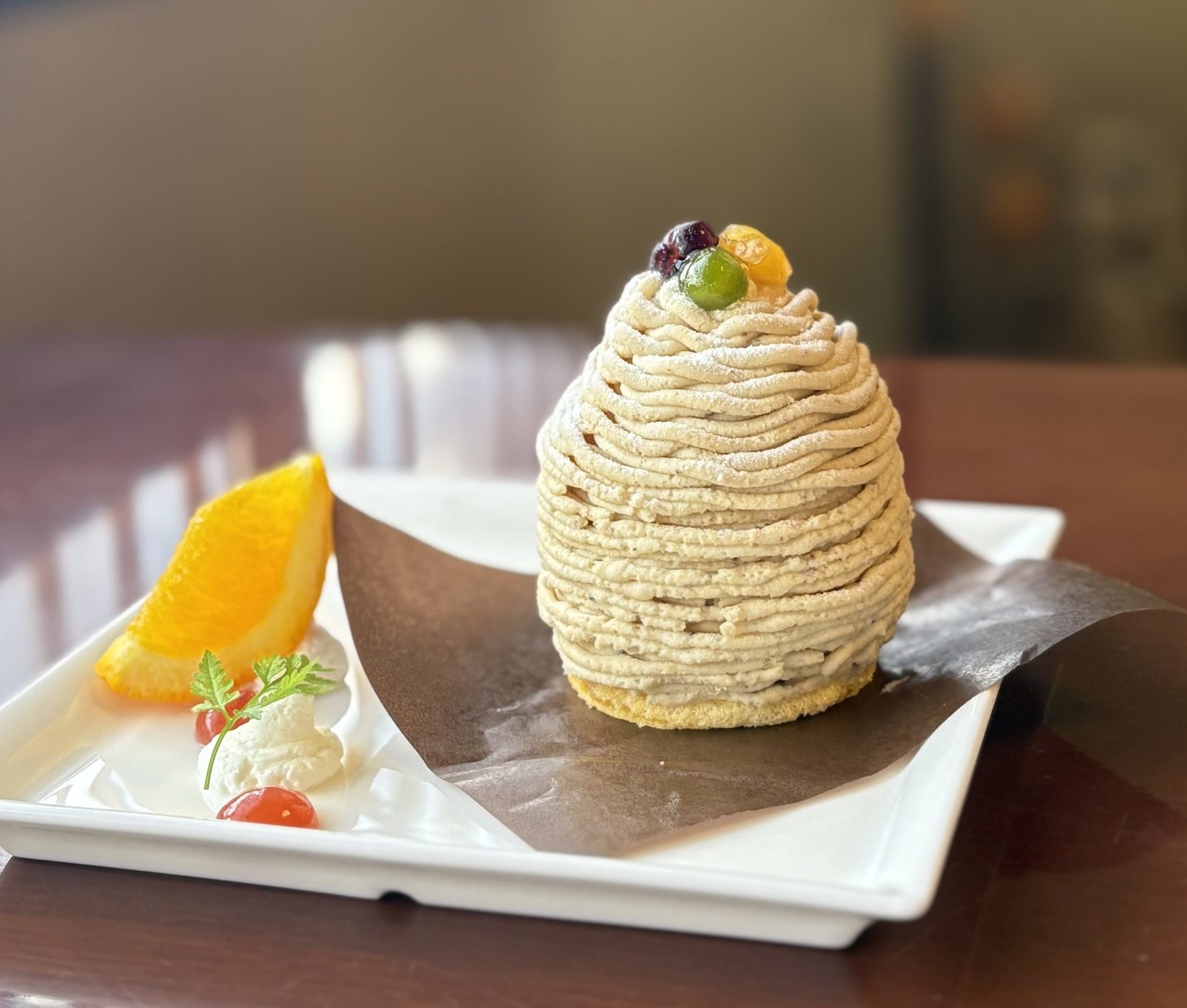 季節限定 モンブラン