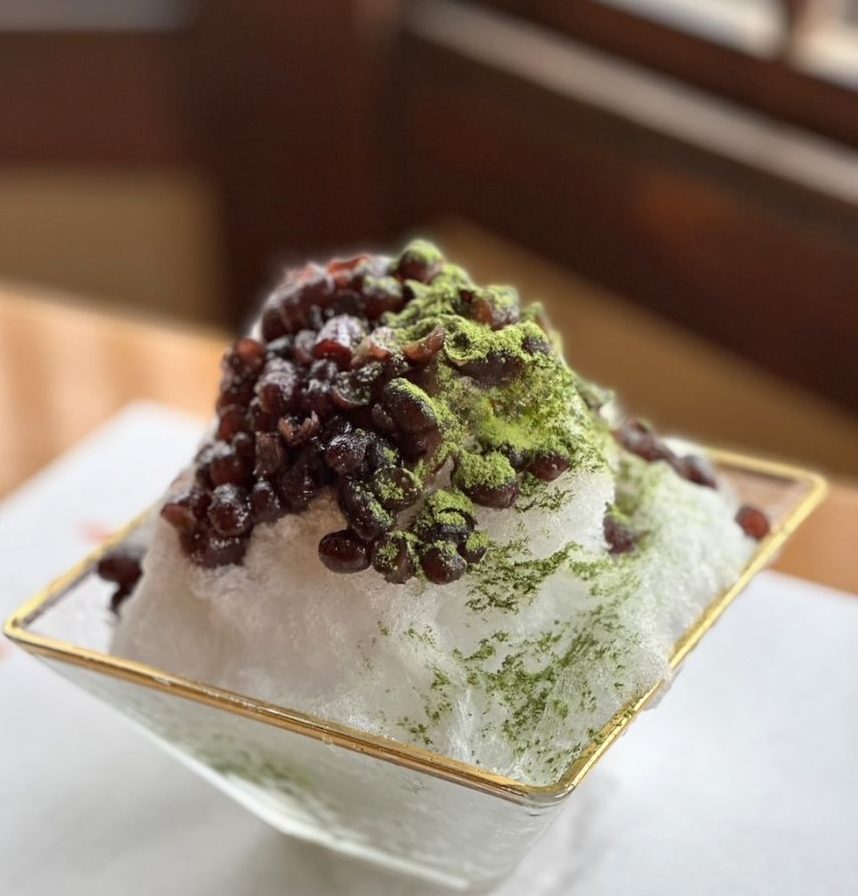 氷あずき 抹茶
